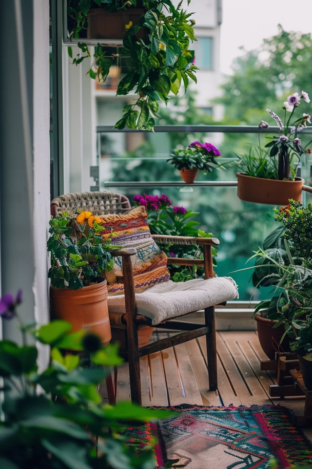 Balcony Decor for Reading Nooks