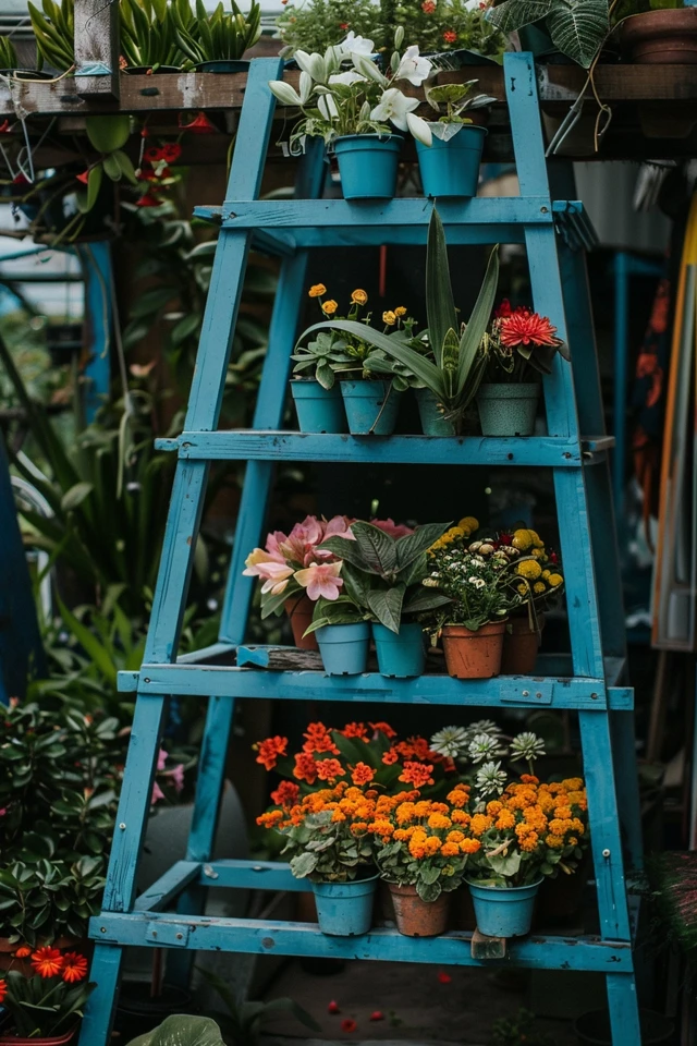 Garage Ladder Storage Ideas