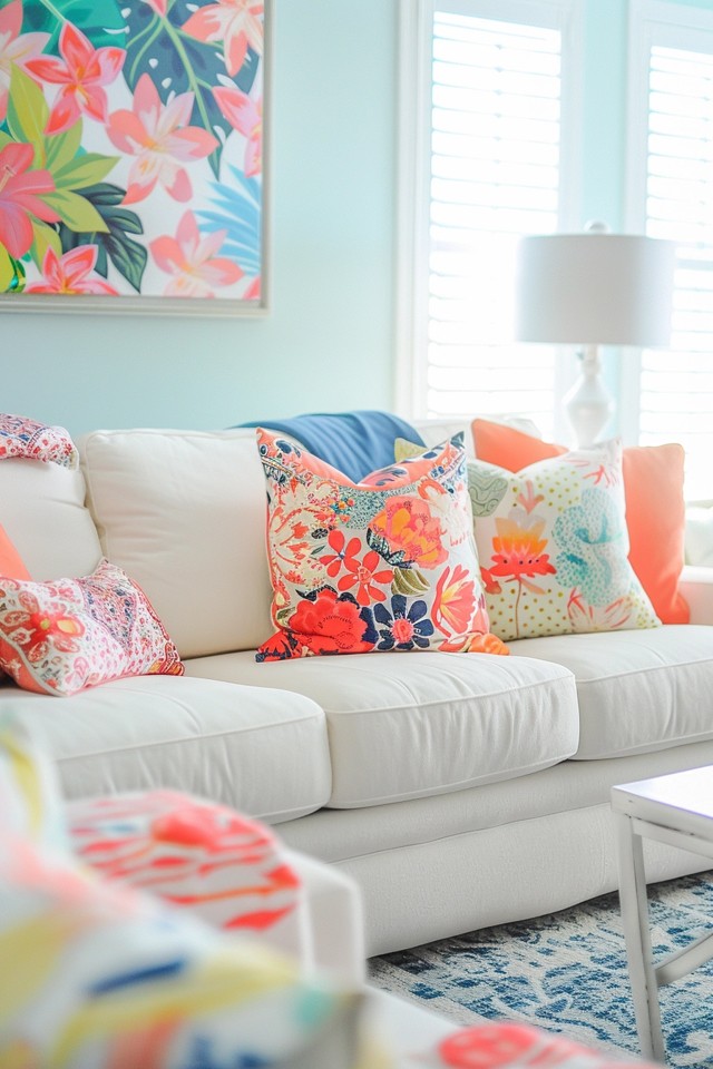 Beach House Living Room: Bright Coastal Inspiration