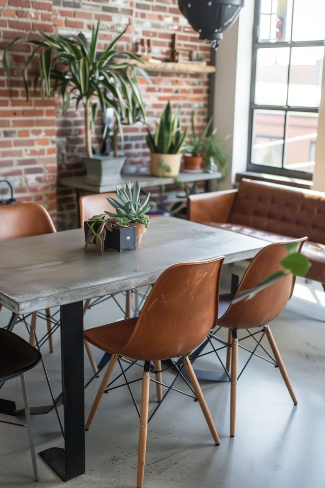 Stylish and Durable Metal Dining Chairs