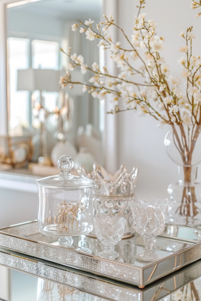 Glamorous Home Accents: Silver Decor