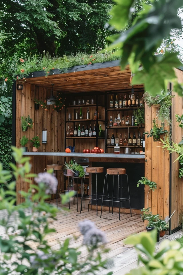 Creative Backyard Bar Shed Ideas for Your Home