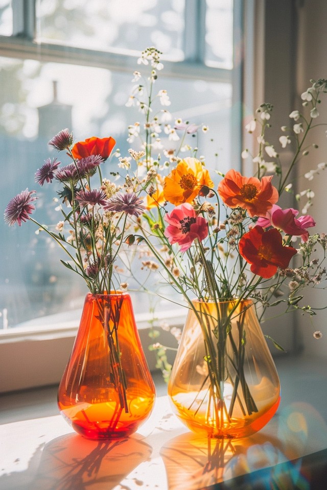 Creative Ideas for Painting Glass Vases