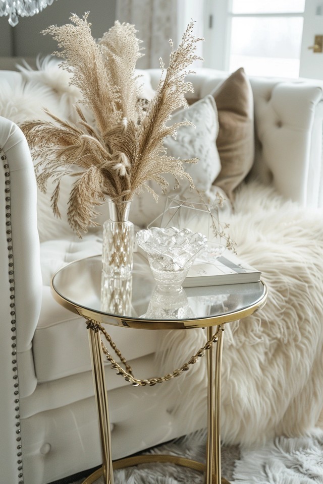 Stylish Glam Decor with Faux Fur