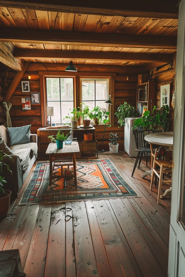 Rustic Cabin Flooring Ideas to Transform Your Retreat