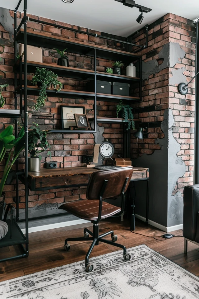Industrial Home Office Ideas: Stylish Workspaces