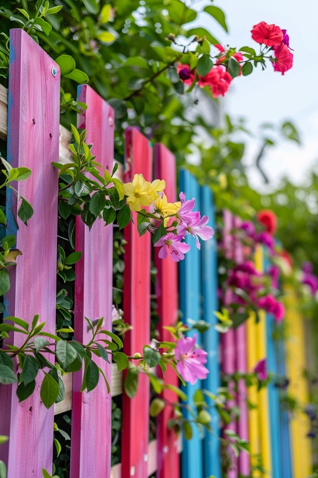 Creative Pallet Trellis Ideas for Your Garden
