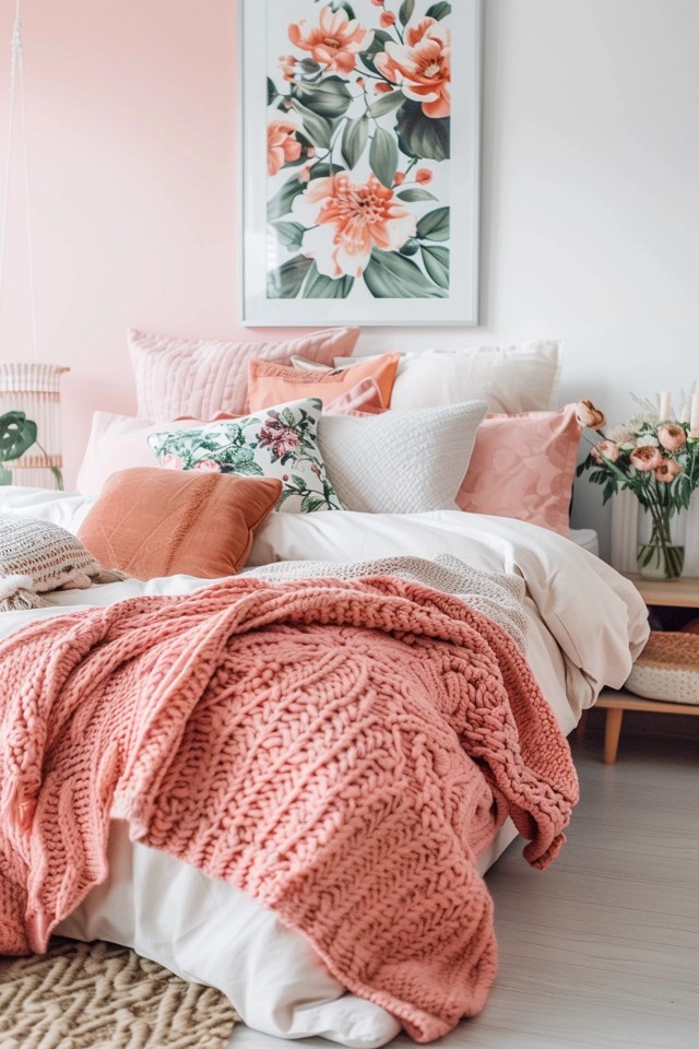 Peach Bedroom Ideas for a Cozy Retreat | Home Inspo