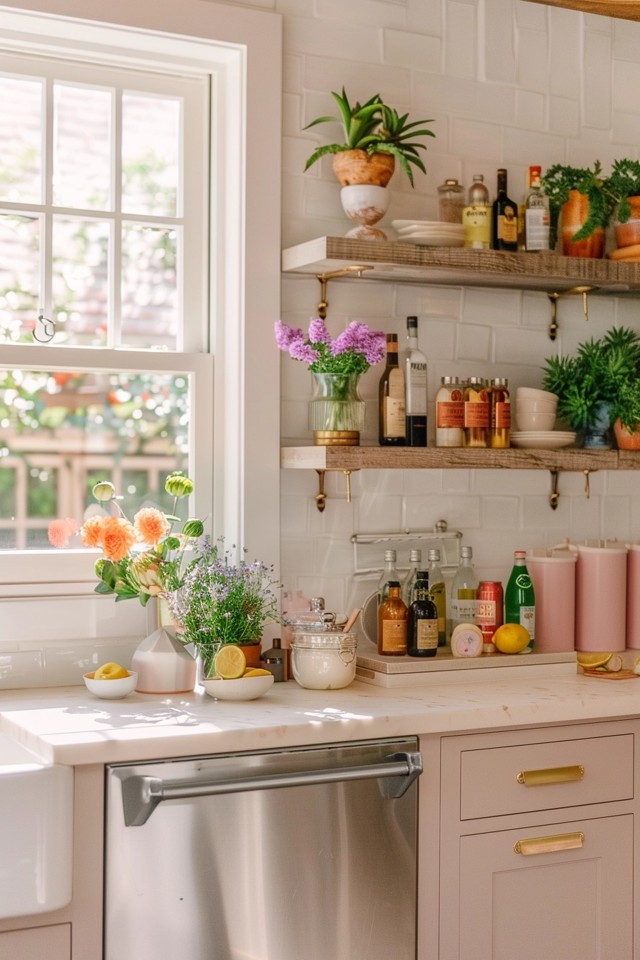 Chic Kitchen Beverage Station Ideas to Inspire