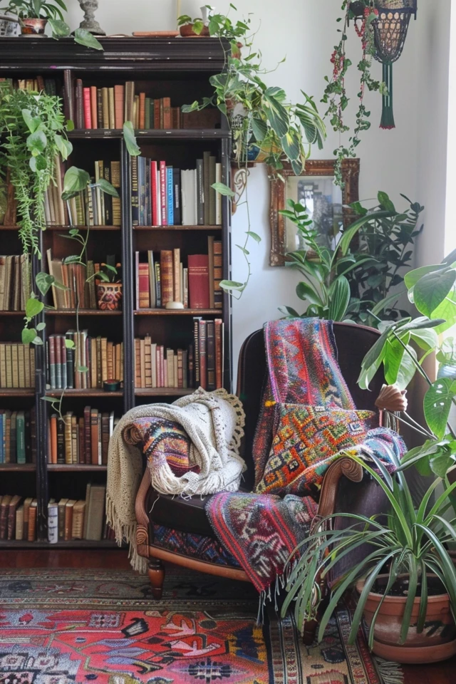 Bohemian Bookcases: Display and Storage