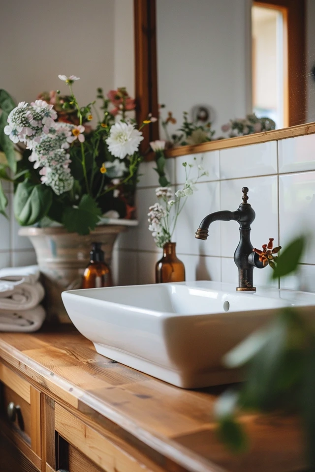 Budget Rustic Bathroom Makeovers for Small Spaces