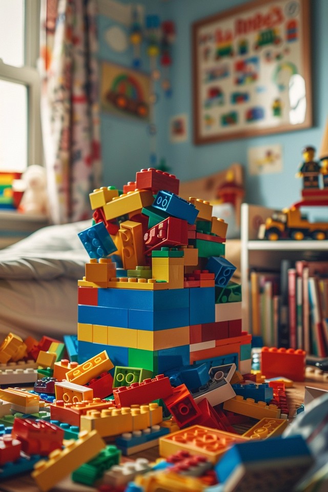 Creative Bedroom LEGO Storage Solutions