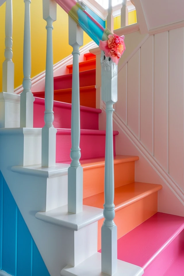 Fresh Stair Railing Paint Ideas for Your Home