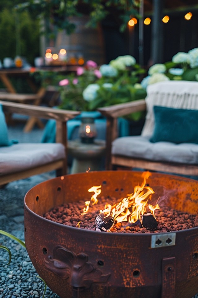 Cozy Up with These Rustic Firepit Ideas