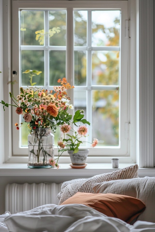 Creative Window Behind Bed Ideas for Cozy Rooms