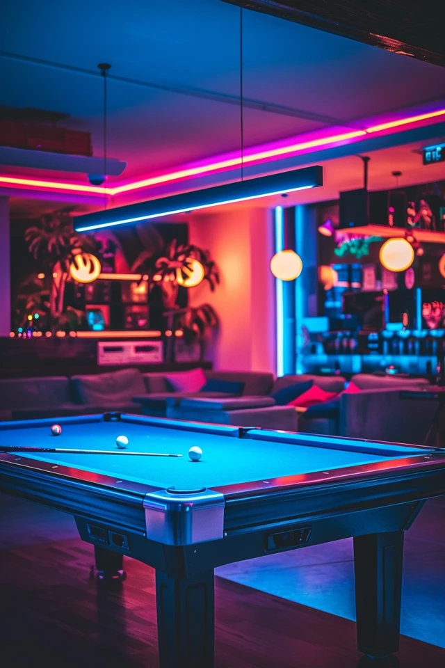 Level Up Your Game Room with Cool Lighting Ideas