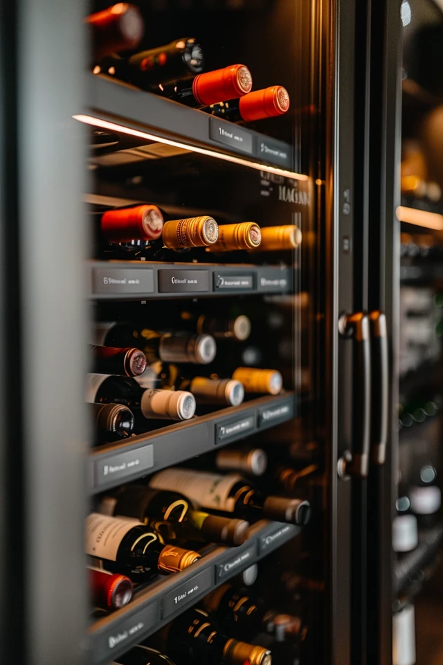 Wine Fridge Cabinet Ideas for Chic Storage
