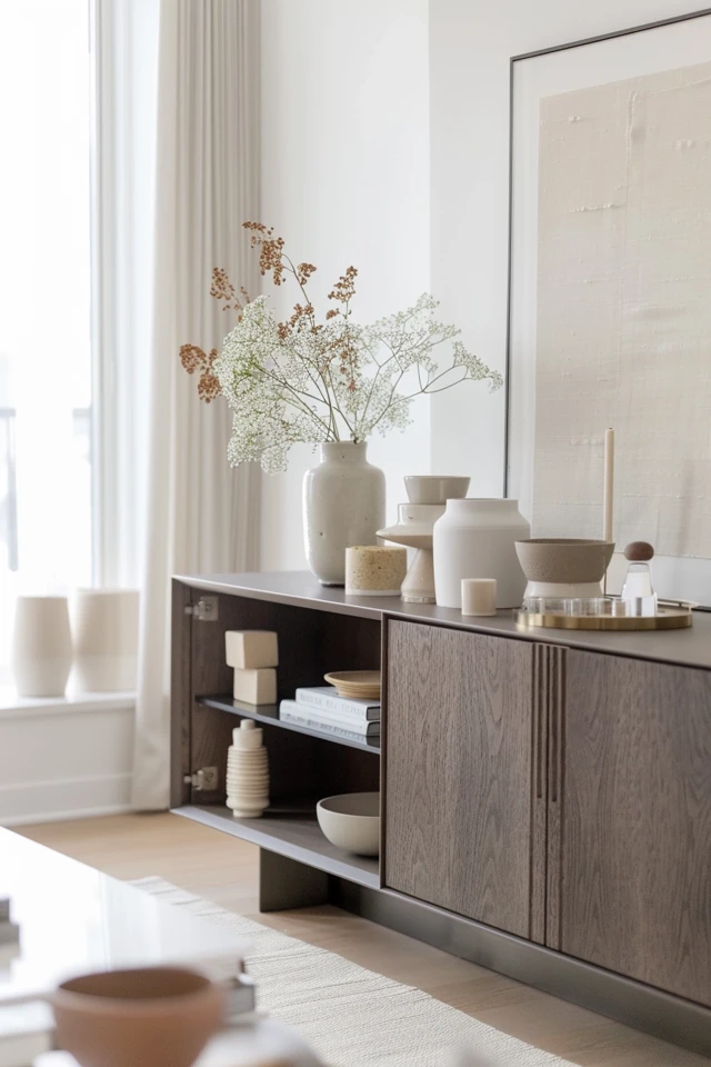 Minimalist Credenzas: Storage and Style
