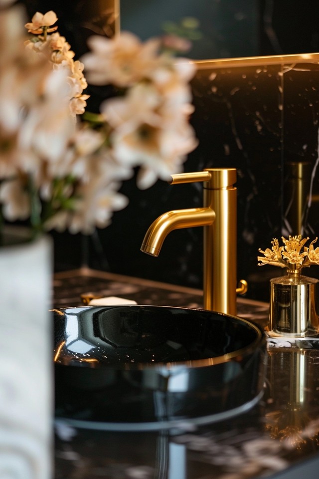 Elegant Black and Gold Bathroom Decor Tips & Tricks