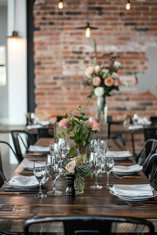 Industrial Dining Tables: Elegant Meals