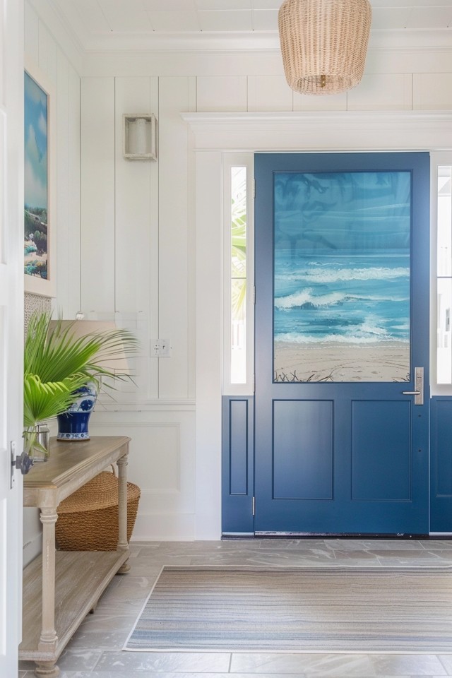 Beach House Entryway: Coastal Decor Trends