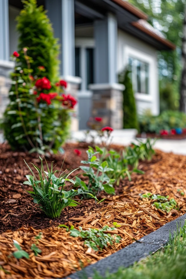 Creative Mulch Ideas for Front Yard Landscaping