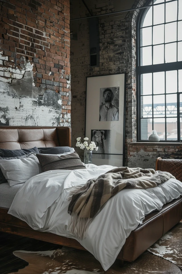 Industrial Bed Frames: Elegant Sleep Spaces