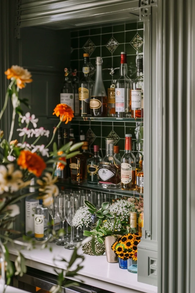 Maximize Space with Chic Under Bar Storage Ideas