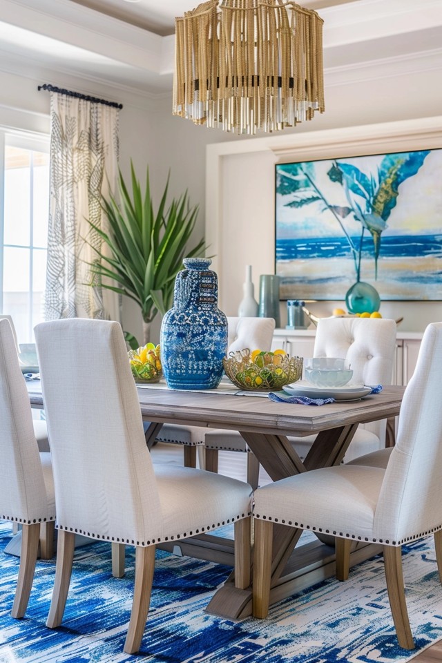 Create a Coastal Dining Room: Beachy Ideas
