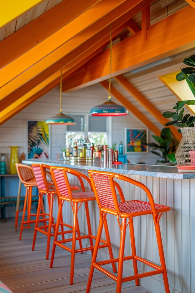 Attic Bar: Perfect for Entertaining