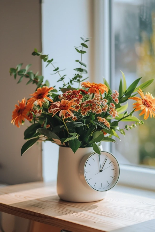 Timeless Thanksgiving Theme Clock Designs