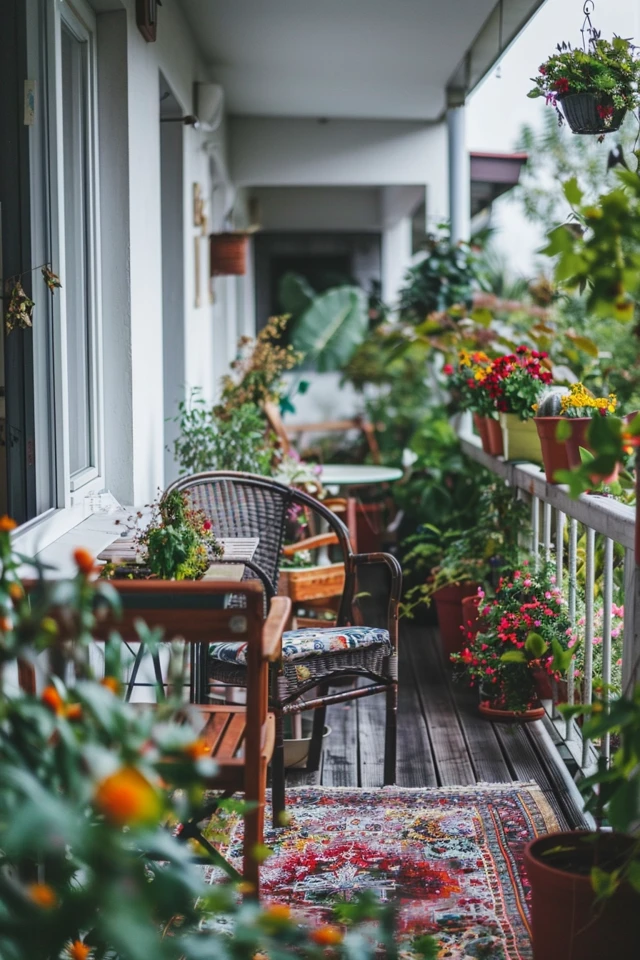 Creating a Vintage-Inspired Balcony