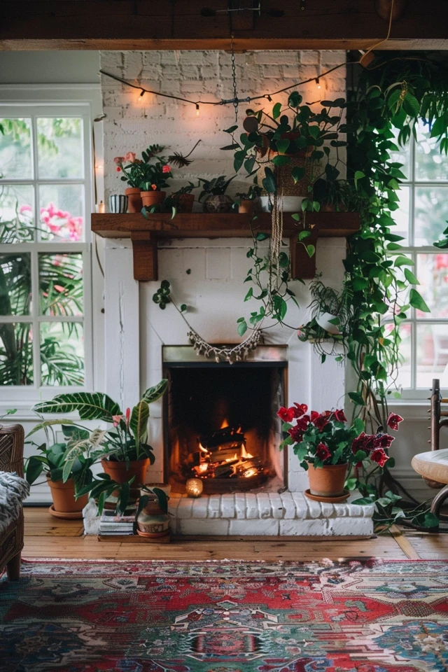 Bohemian Fireplaces: Cozy and Stylish