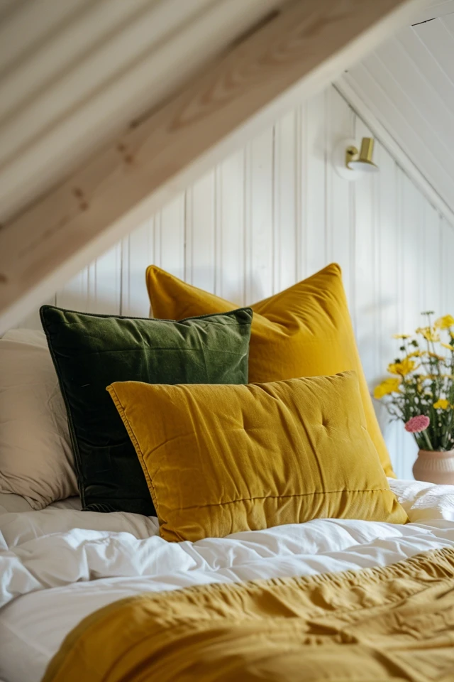 Attic Guest Room: Welcoming and Comfortable
