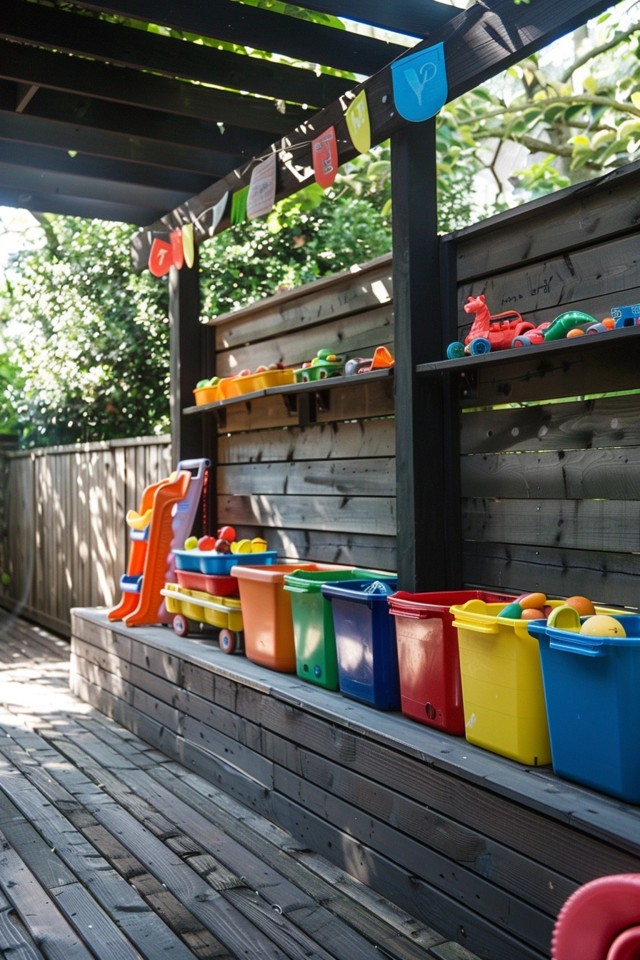 Toy Parking Lot