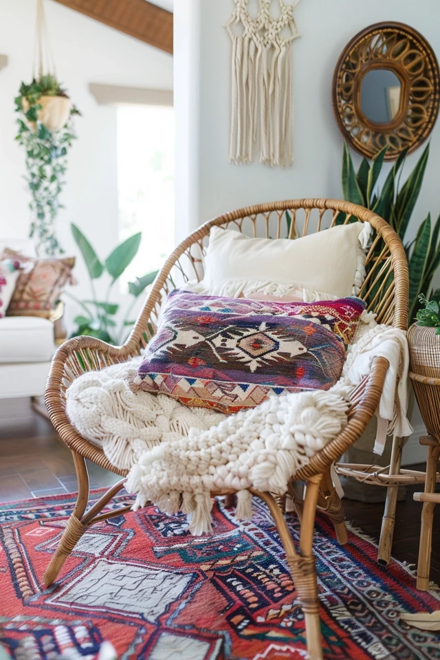 Choosing Bohemian Chairs: Artistic Designs