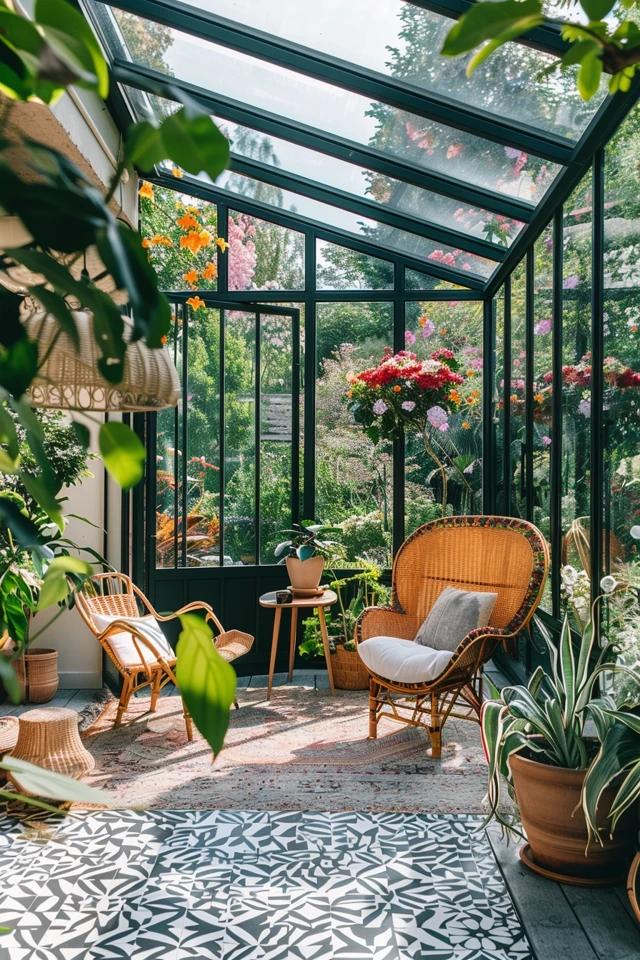 LVP Flooring for a Sunroom