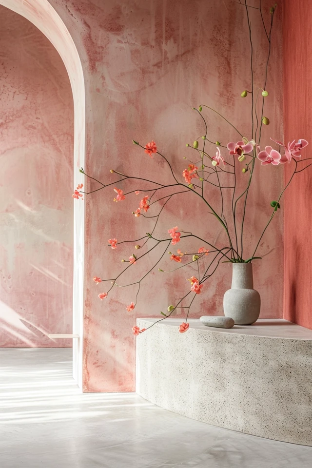 Enhancing Your Curved Wall Entryway