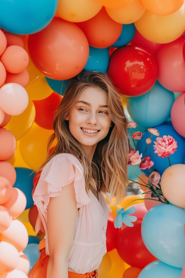 Inexpensive Balloon Decorations for Graduation Parties
