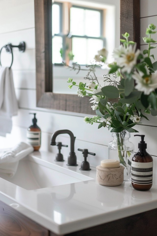 Farmhouse Bathroom Decor: Cozy and Charming