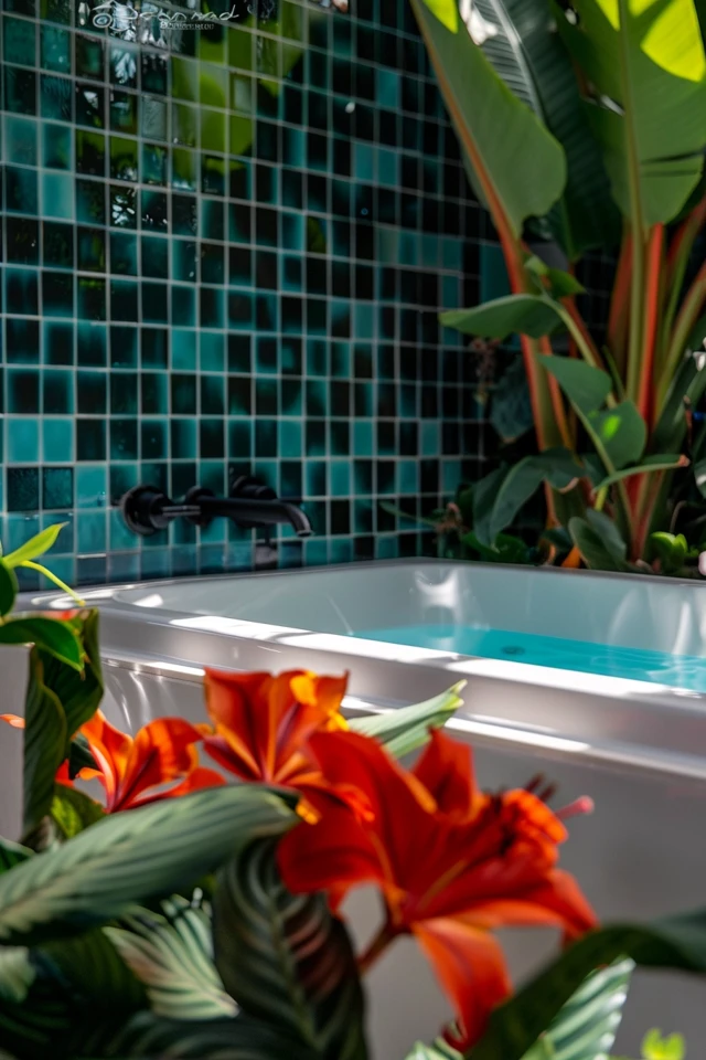 Sprucing Up My Space: Garden Tub Decor Ideas