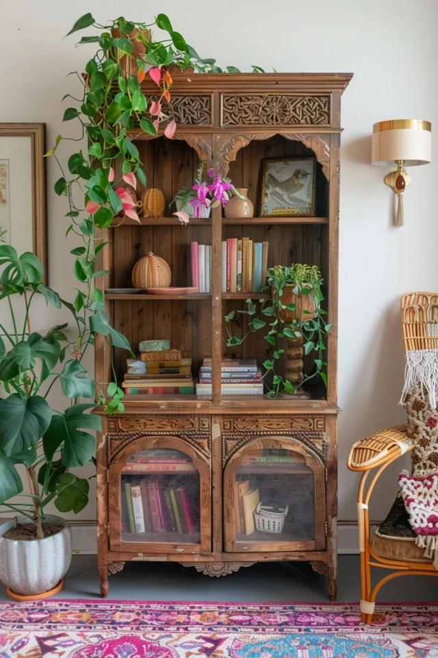 Bohemian Shelving Units: Display with Style