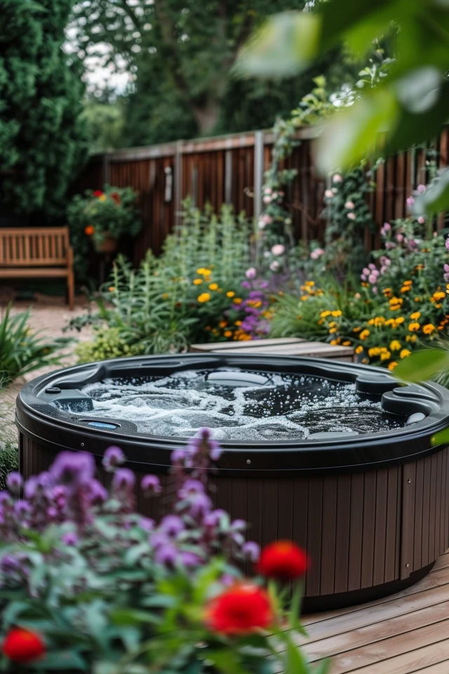 Creating a Harmonious and Cozy Hot Tub Retreat