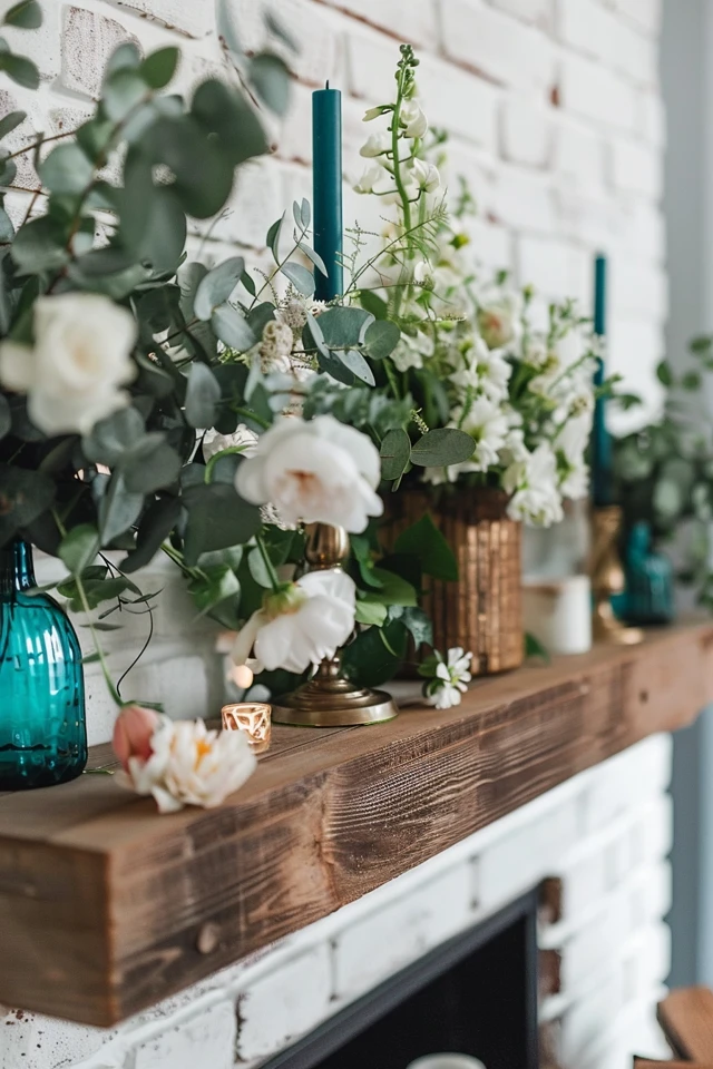 Rustic Mantel Decor Ideas to Elevate Your Hearth