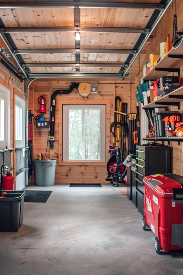 Smart Snow Blower Storage Ideas for Your Garage