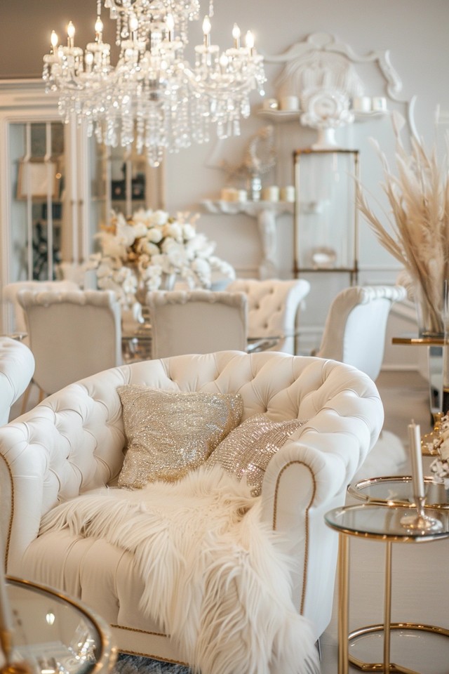 The Versatility of Glam Chandeliers