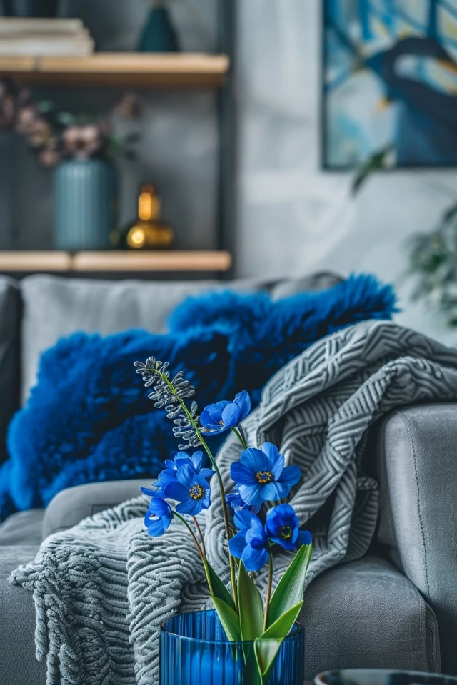Cozy Blue Grey Living Room Ideas for Your Home