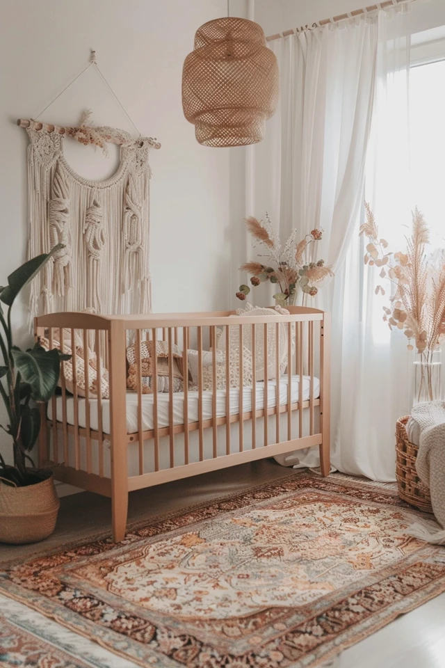 Creating a Bohemian Nursery: Artistic Charm