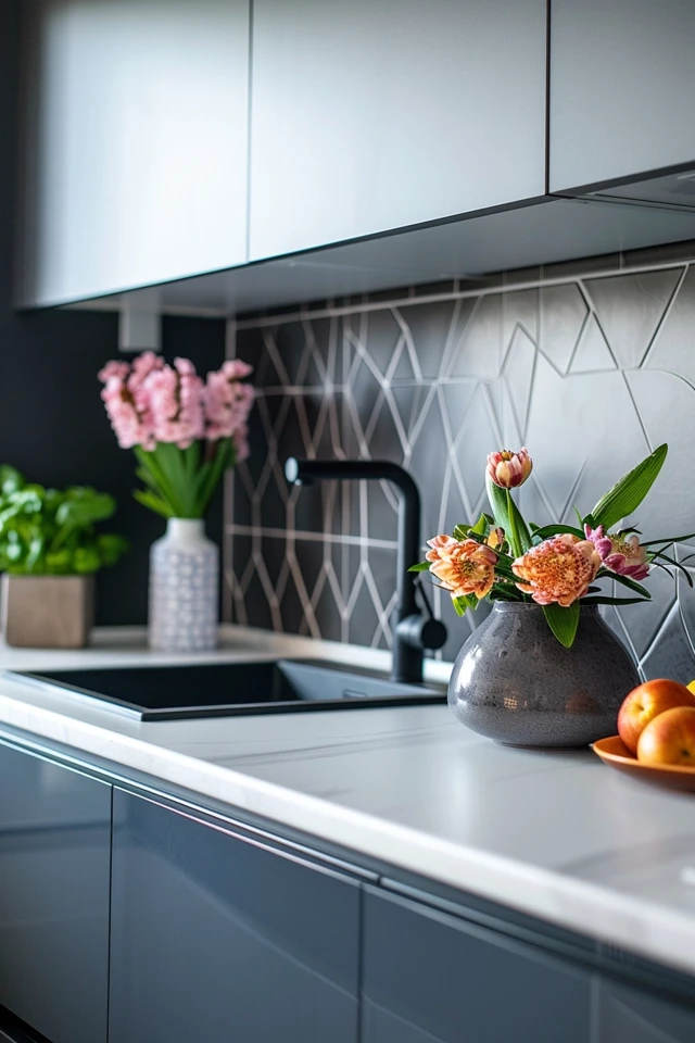 Stunning Backsplash Ideas for Dark Gray Cabinets
