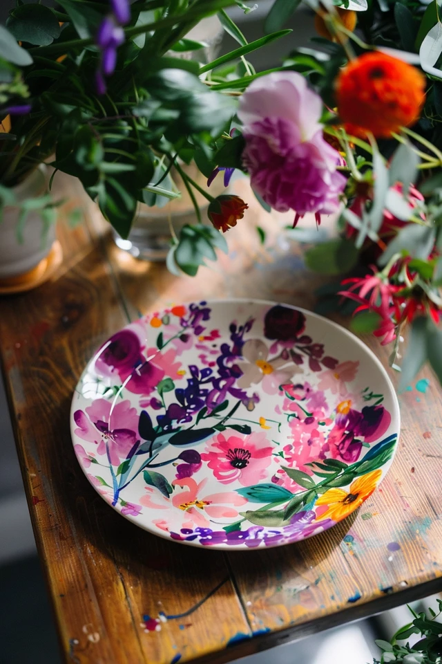 Creative Painting on Plates Ideas for Your Home